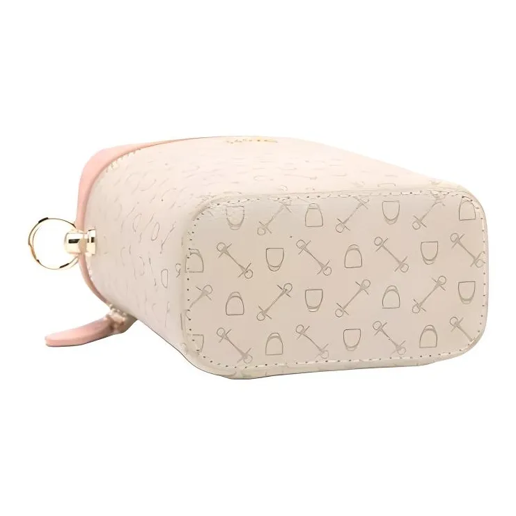 Why PVC Shoulder Bag Women's Apricot & Pink/Coffee & Pink/Coffee & Brown-6