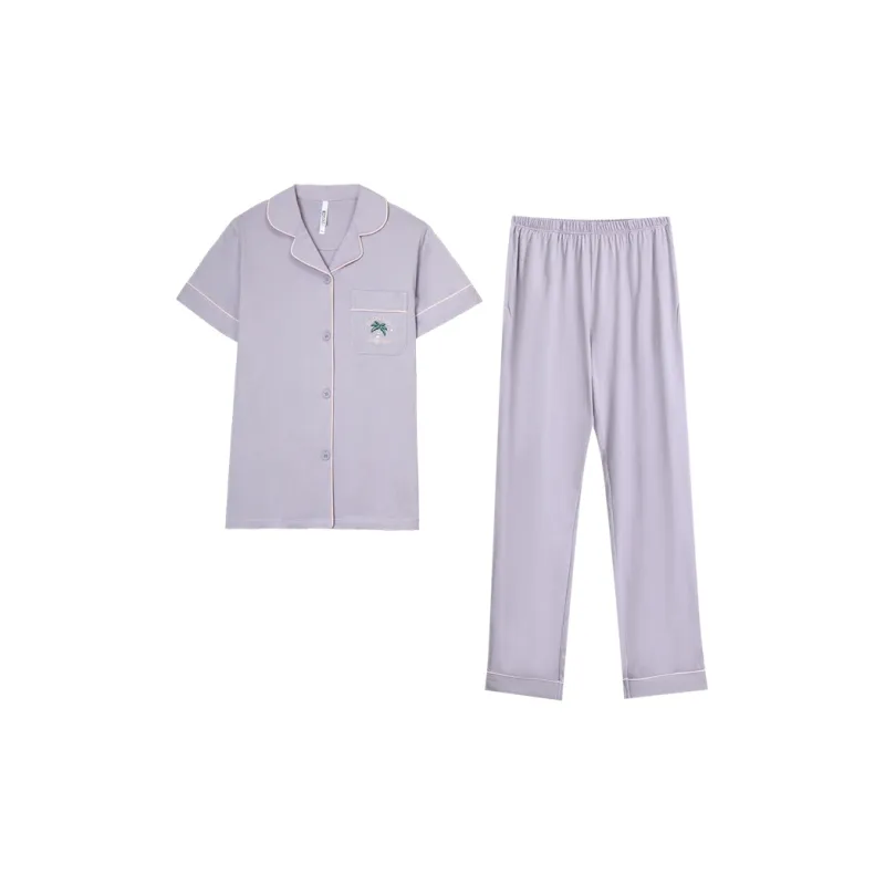 Red Beans At Home Pajama Set Women's-1