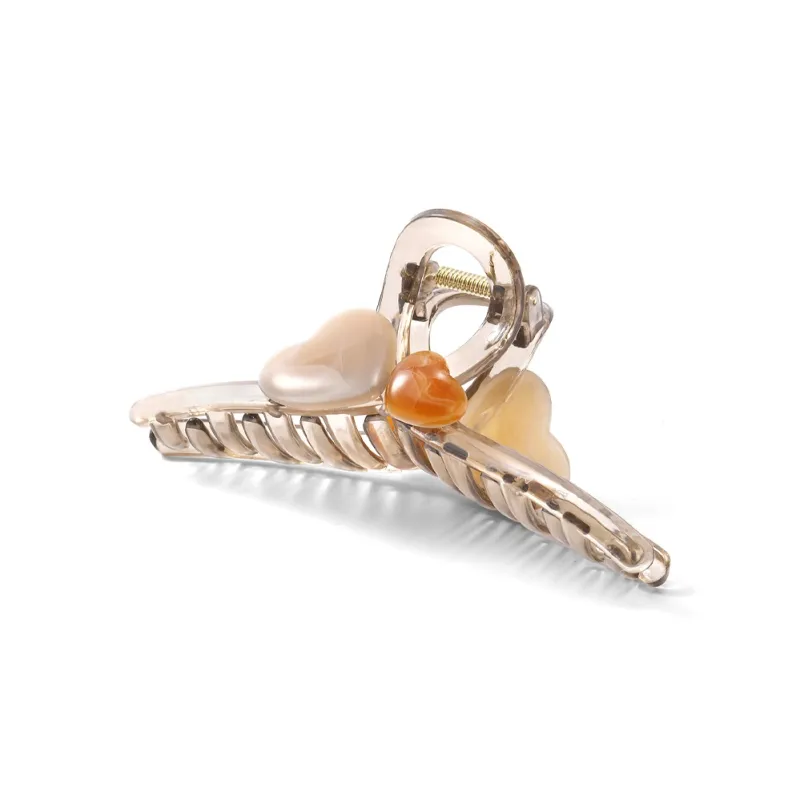 ZANC Acrylic Hair Clips Women's Multiple Colors-2