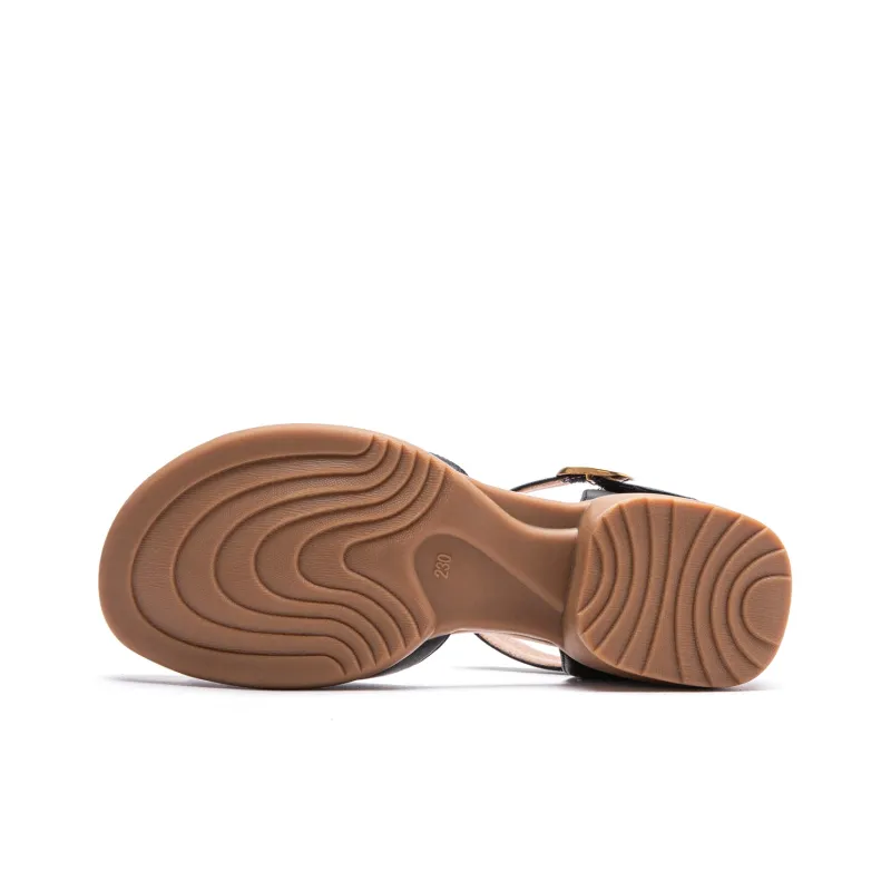 Conley Bird Rubber Sole Abrasion Resistant Slip Resistant Wrap toe Slippers Women's-17