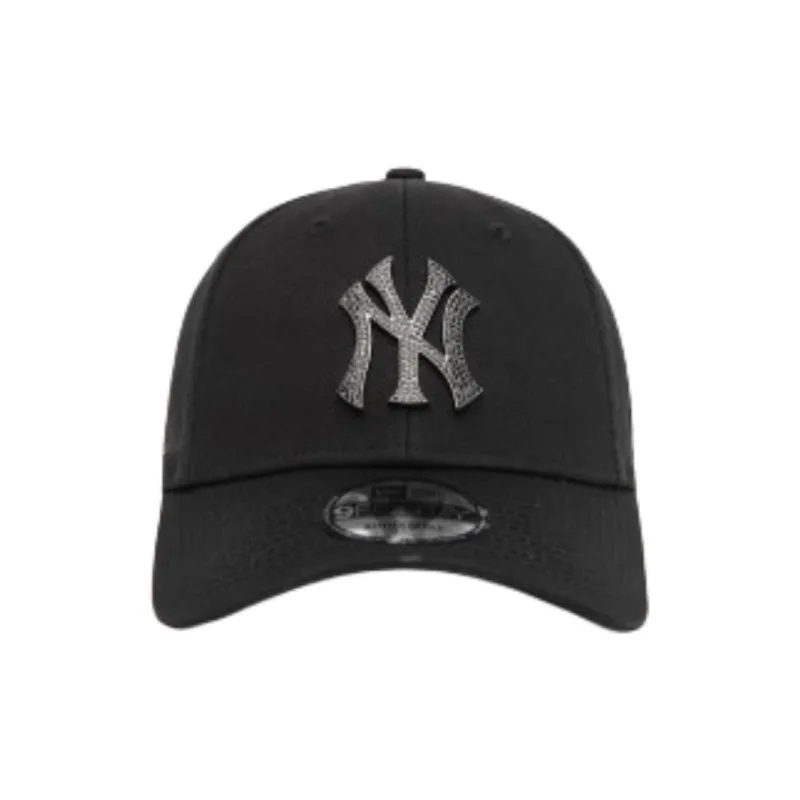 New Era Cotton Baseball Caps Unisex Black-2