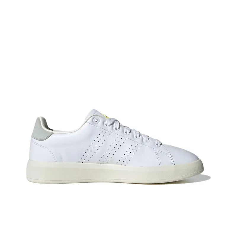 Adidas ADVANTAGE PREMIUM Durable Breathable Low Top Skateboard Shoes Women's White-1