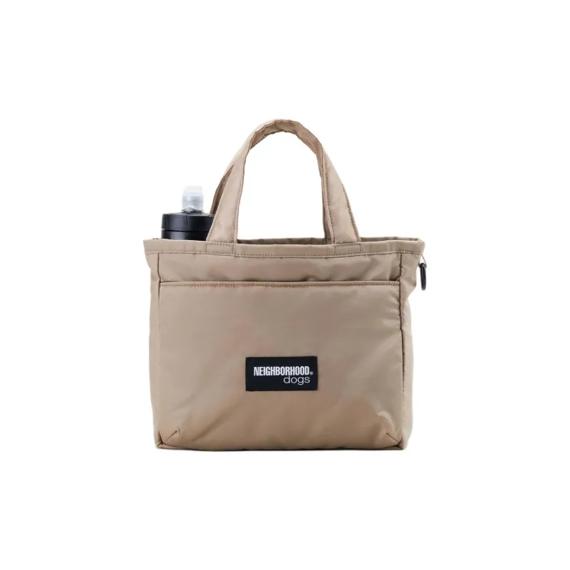 NEIGHBORHOOD Nylon With Polyester Handbag Unisex Light Umber/Black/Gray-0