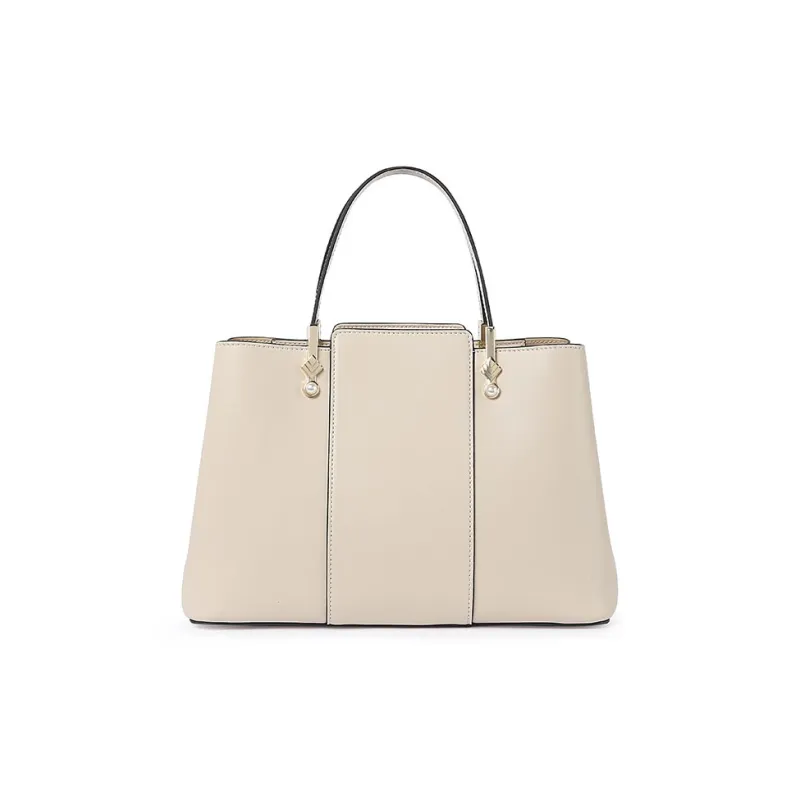 TUCANO Detachable Shoulder Strap One Shoulder Handbag Women's Milk Tea-3