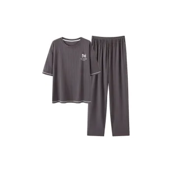 Mulong Family Pajama Set Men's Dark Gray