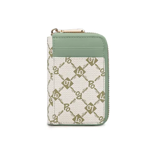 WilliamPOLO PVC Coin Purse Card Holder Regular Women's Multicolor