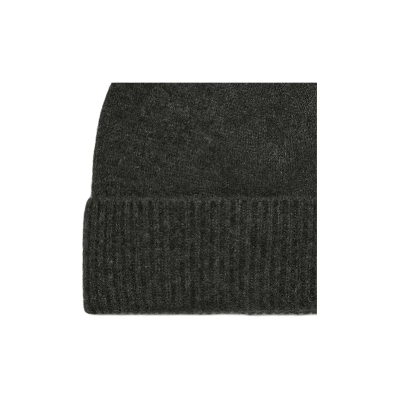 COS Cashmere Beanies Unisex Black-2