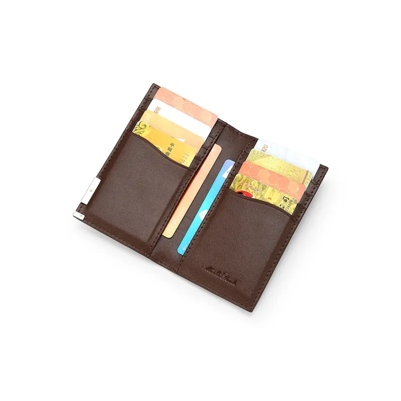 MashaLanti Cow Split Leather Synthetic Leather Coin Purse Wallets Card Holders Men's-8