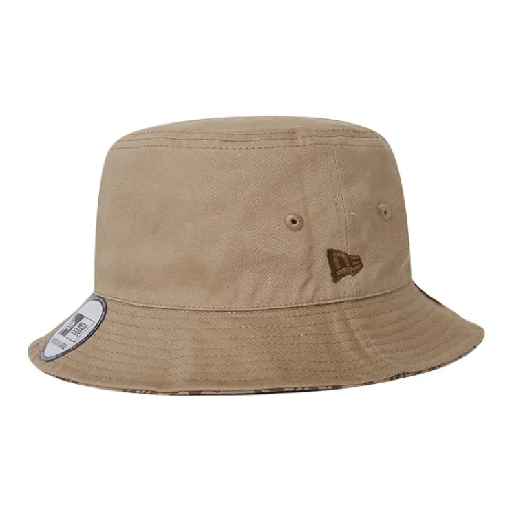 New Era Cotton Bucket Hats Unisex Sand-0
