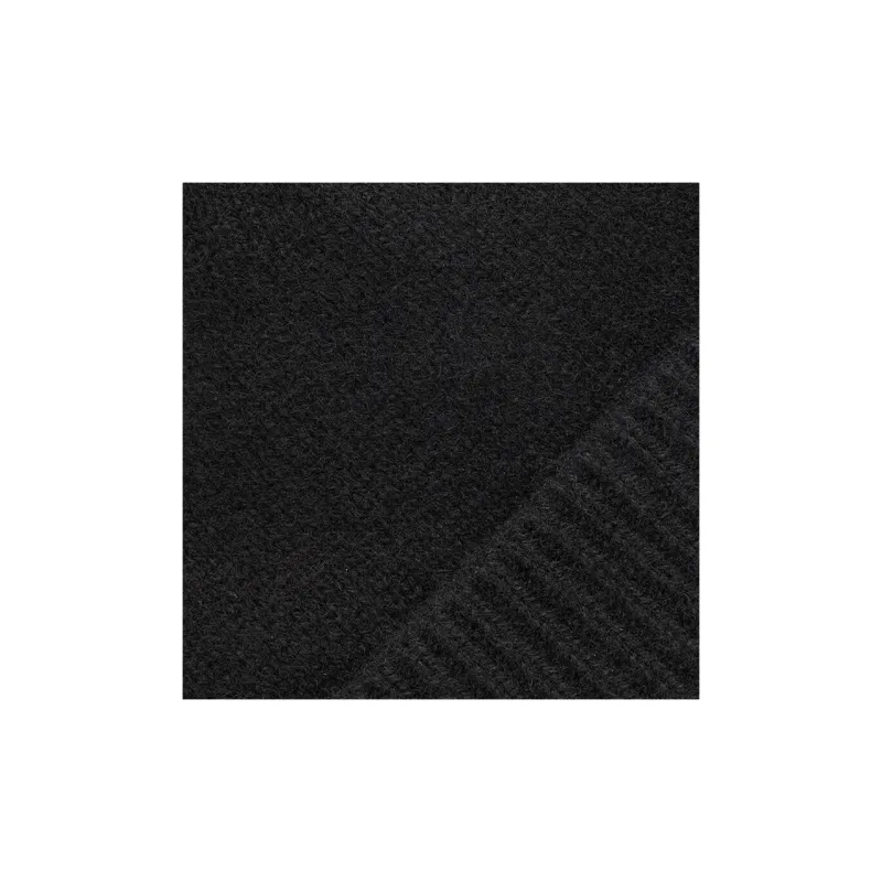 COS Cashmere Beanies Unisex Black-1