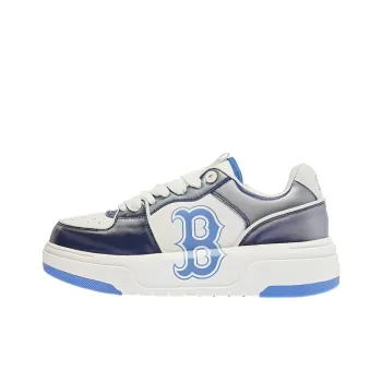 MLB Chunky Liner Slip Resistant Cushioning Low Top Skateboard Shoes Unisex Navy Blue