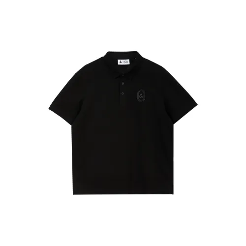 JACK&JONES Polo Shirts Unisex E41 Black