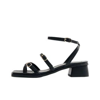 ALOHAS Tanya Strap Sandals 5cm Women's Black