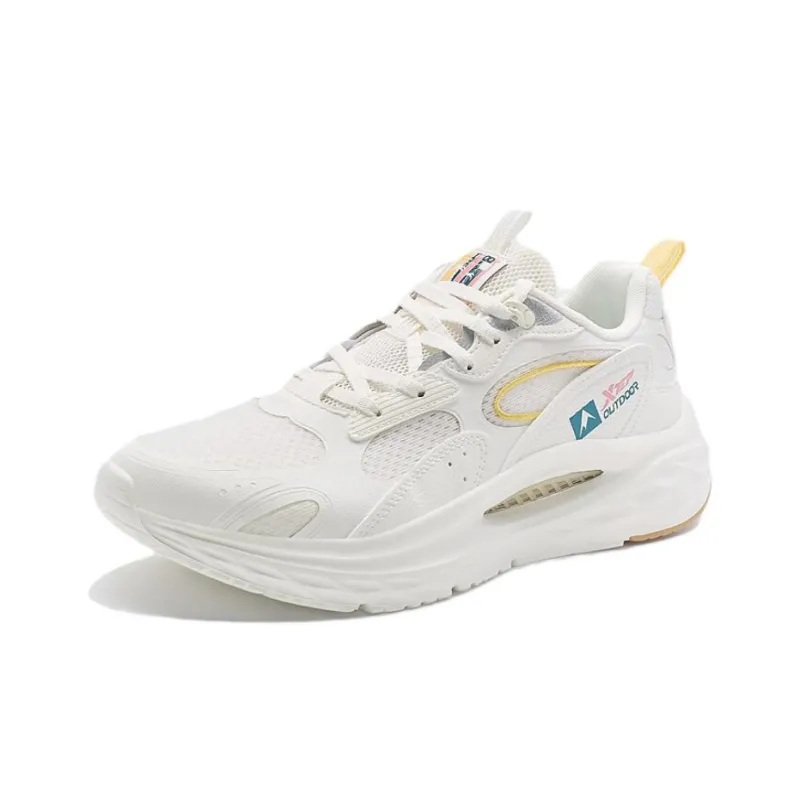 XTEP Lingning 2.0 Slip Resistant Low Top Outdoor Shoes Women's White-1