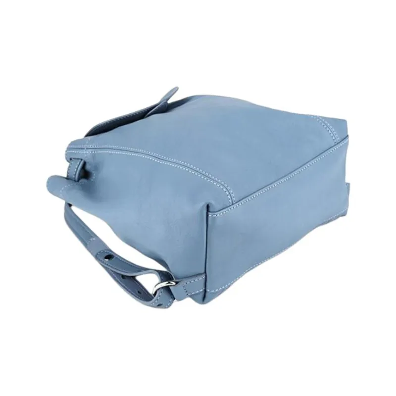 LONGCHAMP Le Pliage City Canvas Backpack Extra Small Women's Light Blue-2