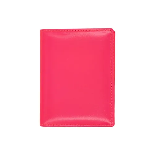 CDG Goatskin Wallet Small Size Women's Pink