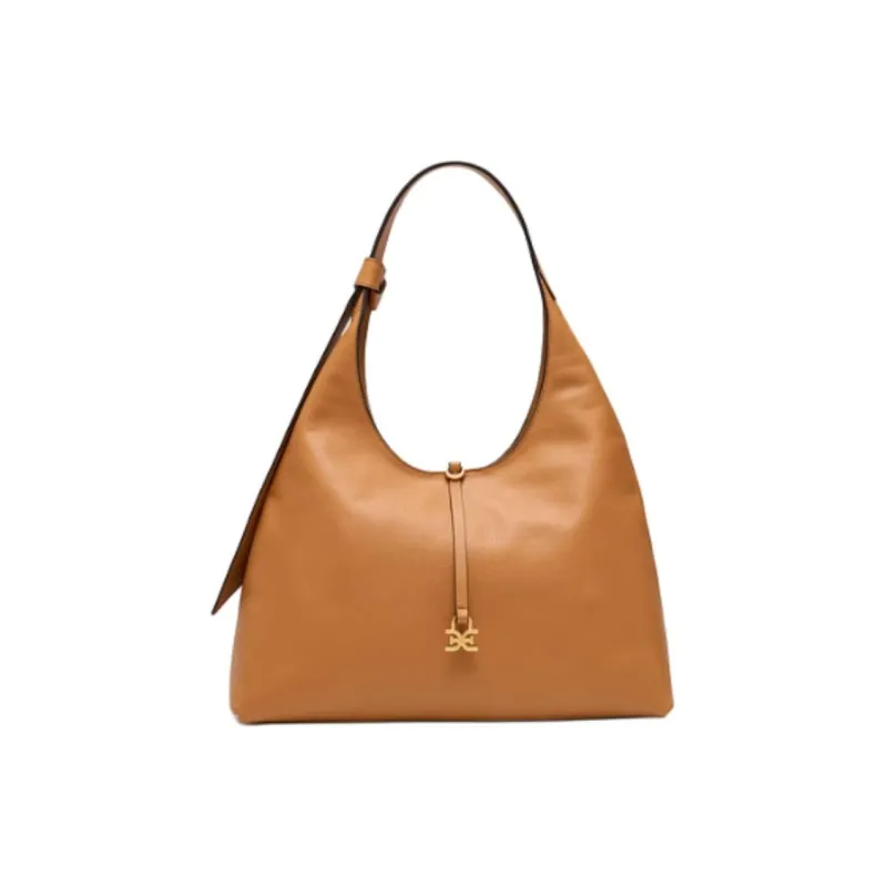 SAM EDELMAN Cow Leather Handbag Shoulder Bag Medium Size Women's Black/Brown-3