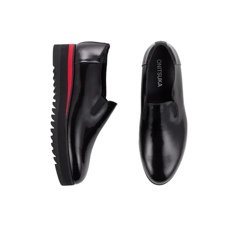 Onitsuka Tiger Slip on 'Black Red' Women's-3