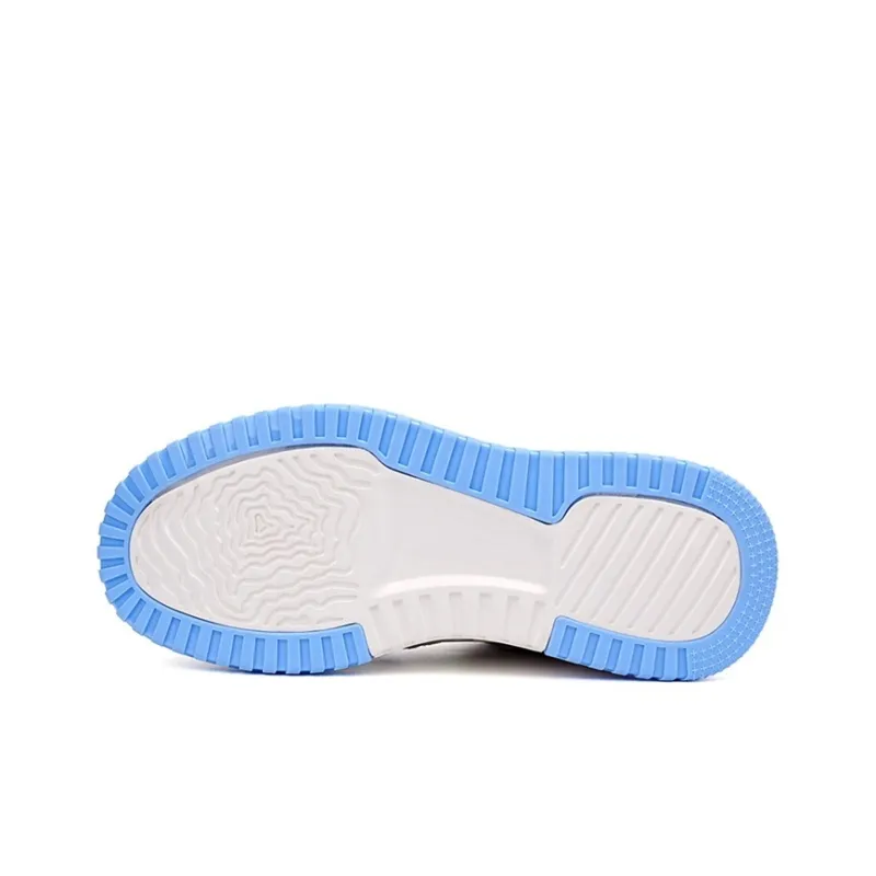 VOIT Skateboard Shoes Women's Low Top White/Sky Blue-5