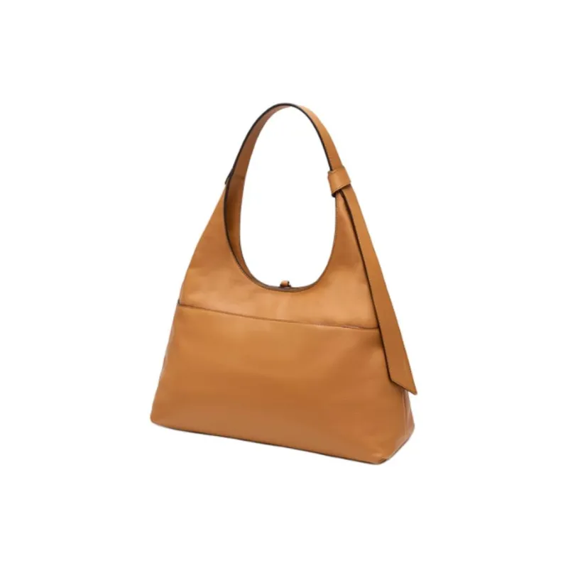 SAM EDELMAN Cow Leather Handbag Shoulder Bag Medium Size Women's Black/Brown-5