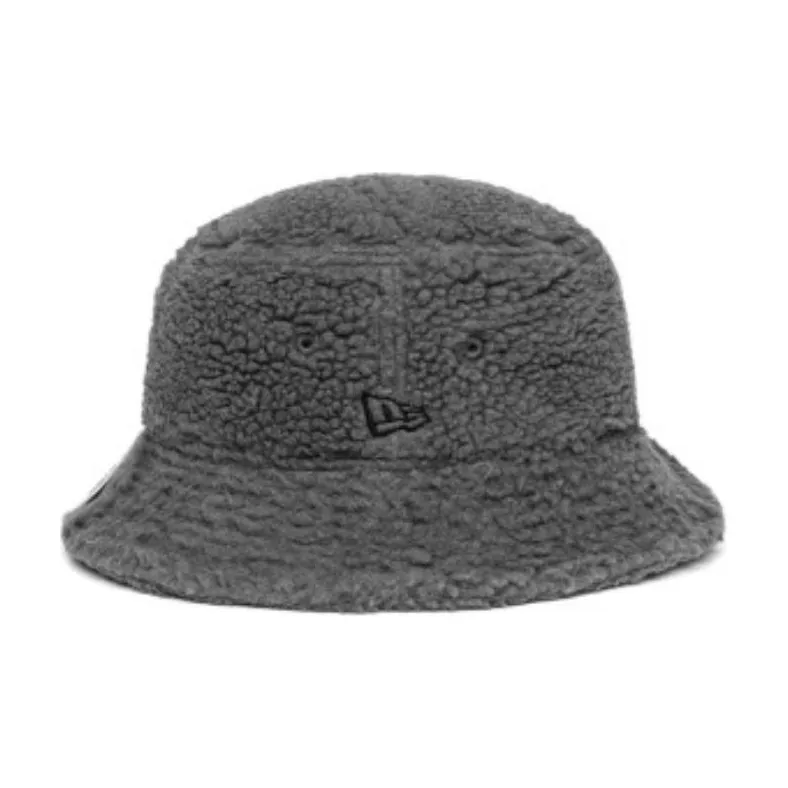 New Era Polyester Bucket Hats Unisex Gray-2