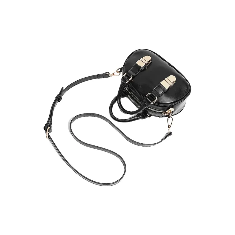 TTaG．baG PU Handbag Regular Women's Black/White-2