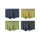 4 Pack (Dark Blue+Mango Yellow+Fruit Green+Charcoal Gray)