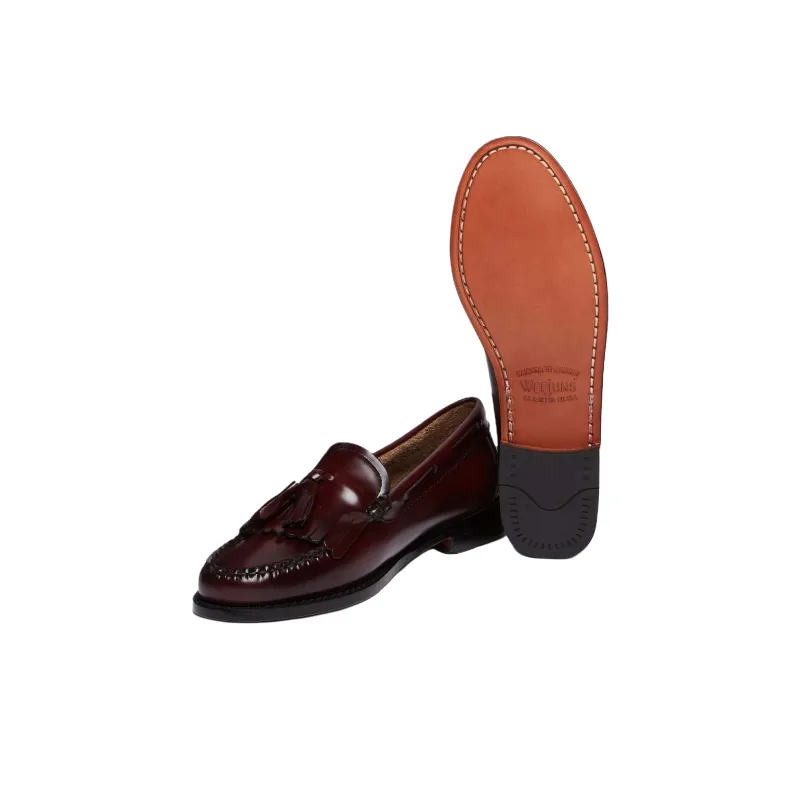 G.H. Bass & Co. Weejuns Esther Kiltie Loafers Women's Burgundy-5