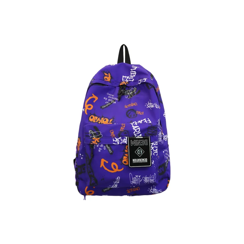 S.REPHEN Nylon Backpack Unisex Multicolor-8