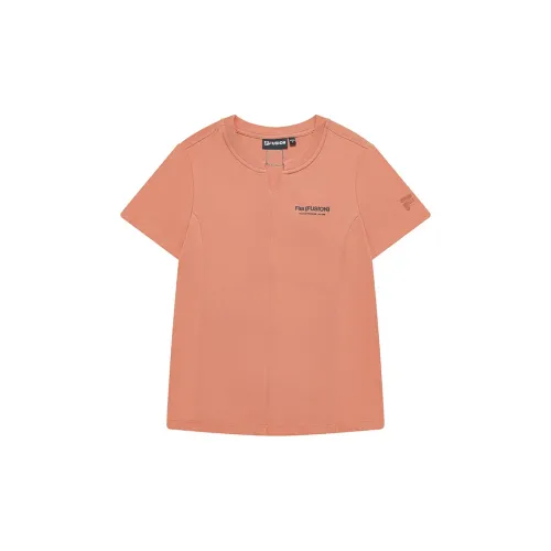 FILA FUSION FUSION WORKWEAR T-Shirts Women's Haze Pink