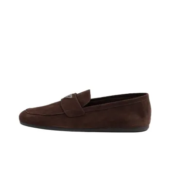 PRADA Loafers Men Brown