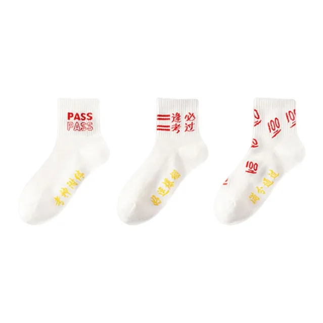 SOIE Mid Calf Socks Unisex Assorted Packaging-3