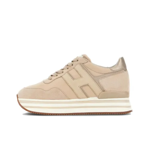 HOGAN H483 Midi Platform Round Toe Sneakers Women's