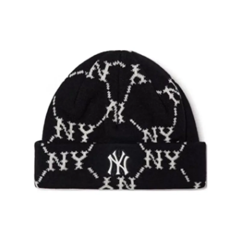 MLB KIDS Sheep Wool Acrylic Beanies Kids' Black-0