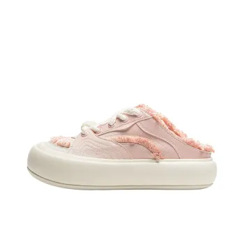 LiNing Puff Mule Casual Shoes Women's Pink White