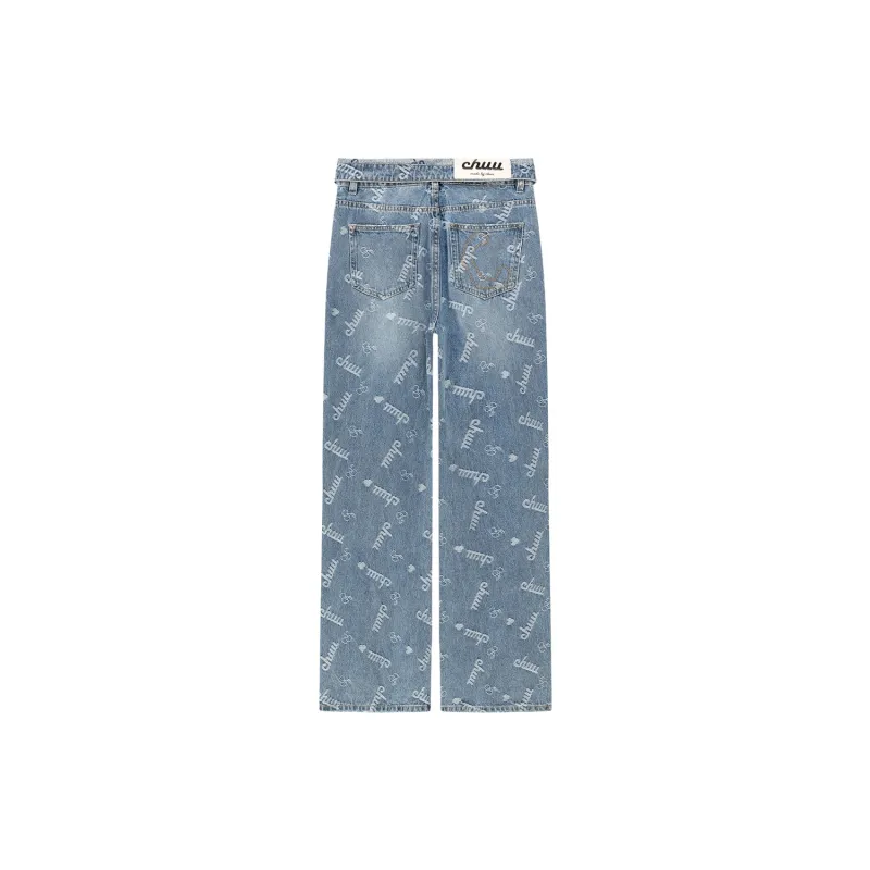 CHUU Jeans Women's Denim Blue-1