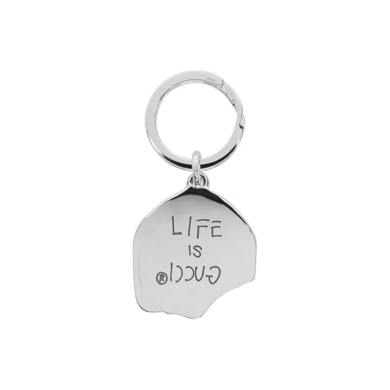 GUCCI Sterling Silver Keychains Women's Silver-1