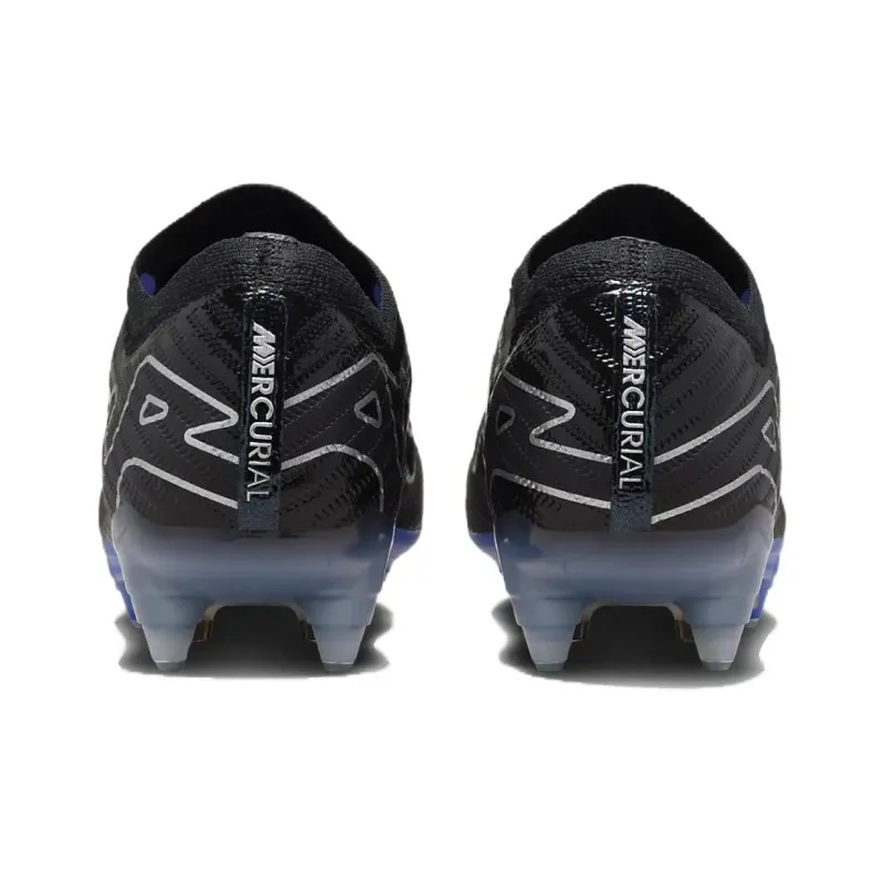 Nike Mercurial Vapor 15 SG Metal Long Studs Natural Ground Anti Slip Wear Resistant Soccer Shoes Unisex Black Blue-3