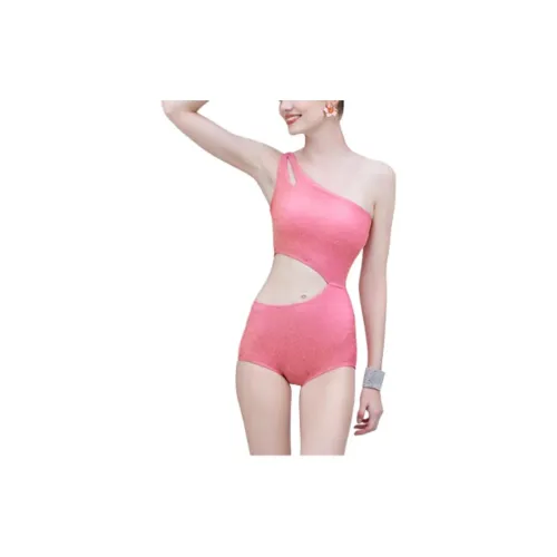 ZOKE One-Piece Swimsuits Women's Deep Pink