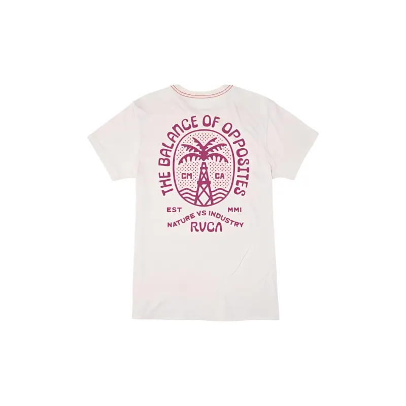 RVCA T-Shirt Men's Antique White-1