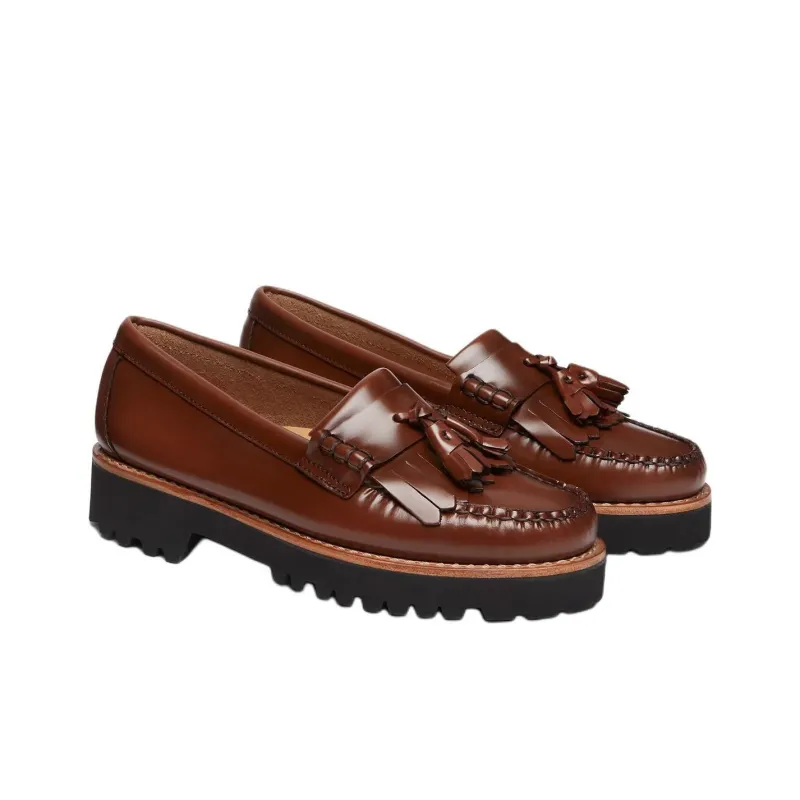 G.H. Bass & Co. Esther Kiltie Loafers Women's Tan-2