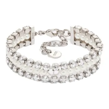 DIOR Metal Bracelets Women's Silver