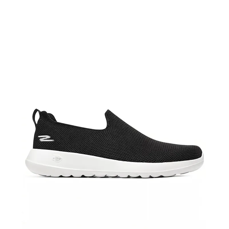 Skechers GO WALK Ma Cushioning Wear Resistant Low Top Casual Shoes Men's Black White-1