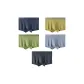 5-Pack (Dark Blue+Mango Yellow+Fruit Green+Gray Blue+Charcoal Gray)