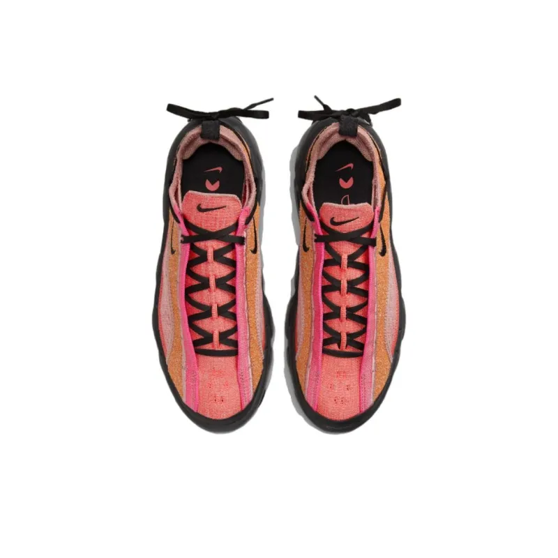 Nike Flyknit Bloom Hot Punch Red Stardust Dark Smoke Grey Black Women's-3