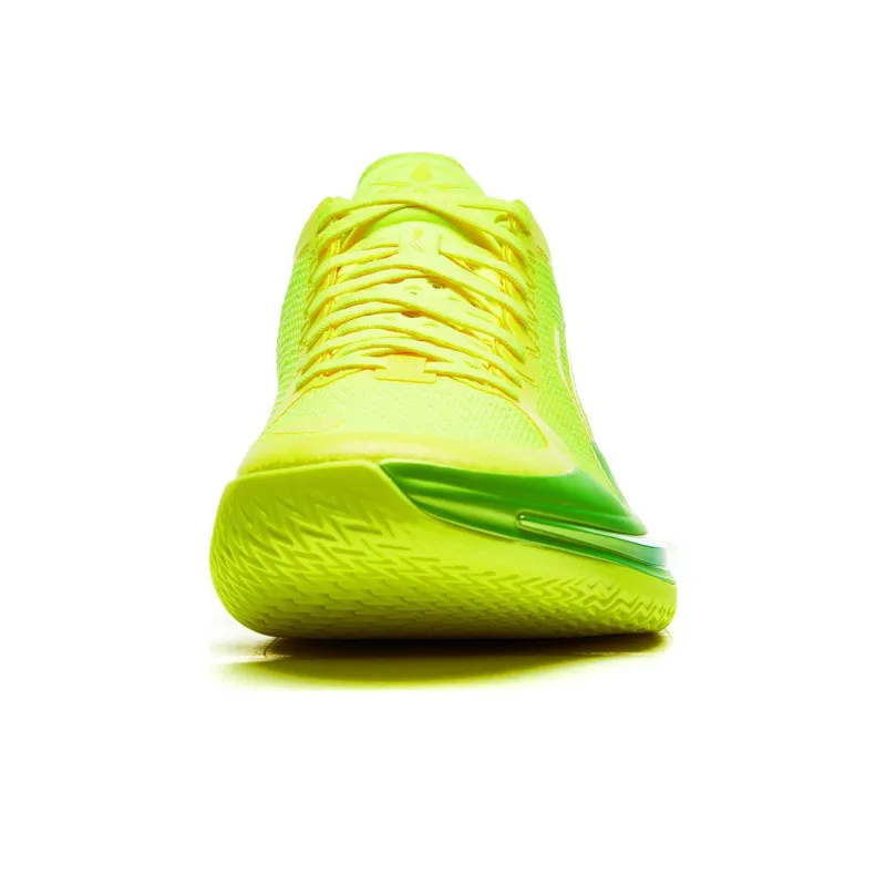LiNing Blade 4V2 Cushioning Slip Resistant Support Lightweight Rebound Low Top Basketball Shoes Men's Yellow-3