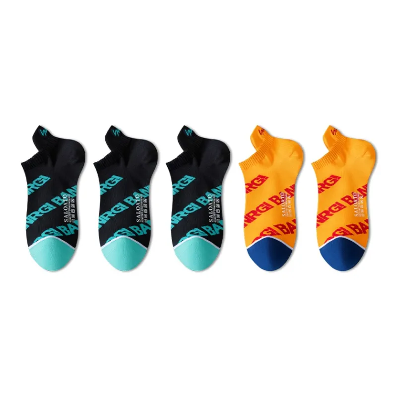 Taste The Color Ankle Socks Men's 5 Pack-7