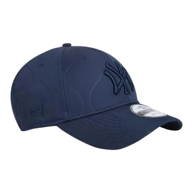 New Era Polyester Baseball Caps Unisex Navy Blue-3