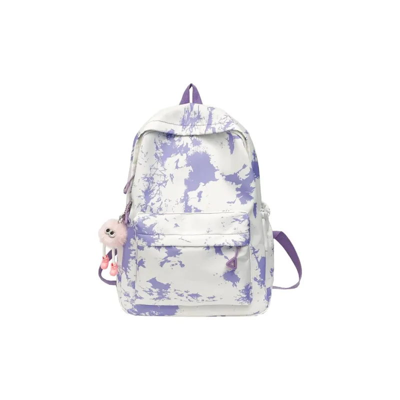 Huangmu Nylon Student Backpack Regular Unisex-8