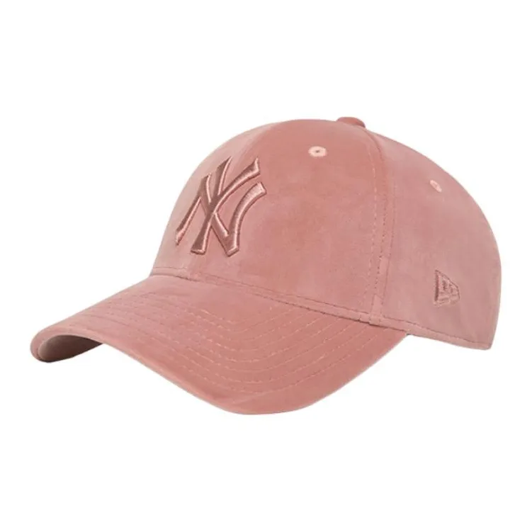 New Era Cotton Polyester Elastane Polypropylene Baseball Caps Unisex Pink-2